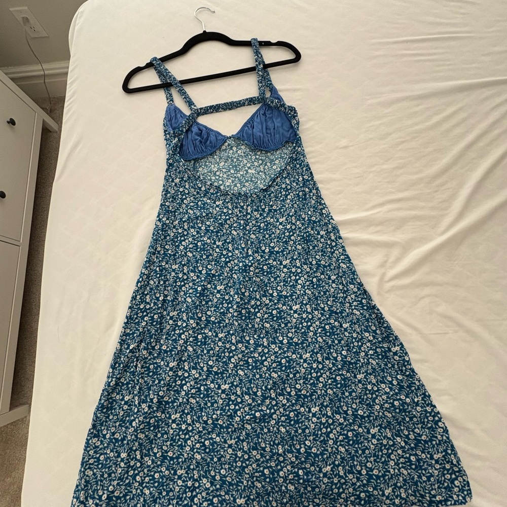 Princess Polly Floral Blue Summer Dress - Picture 2 of 4